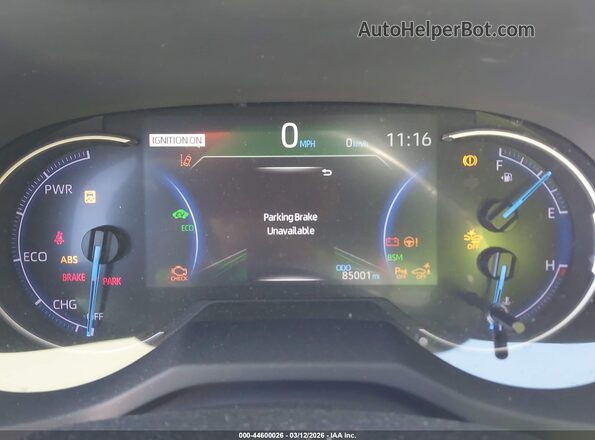 JTMEWRFV6KD504866 2019 TOYOTA RAV4 HYBRID White Widok tylnych siedzeń