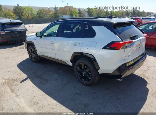 JTMEWRFV6KD504866 2019 TOYOTA RAV4 HYBRID White Tył lewy