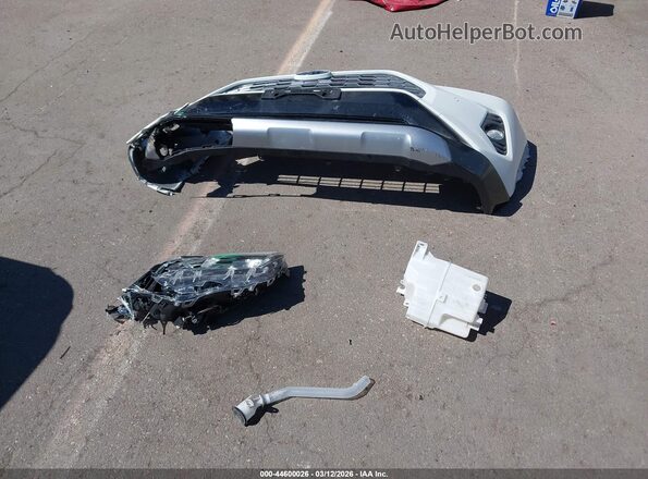 JTMEWRFV6KD504866 2019 TOYOTA RAV4 HYBRID White Widok zestawu wskaźników