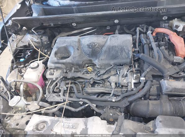 JTMEWRFV6LD539053 2020 TOYOTA RAV4 HYBRID Black Вид ззаду