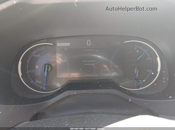 JTMEWRFV7LD536582 2020 TOYOTA RAV4 HYBRID White Հետևի նստատեղերի տեսք