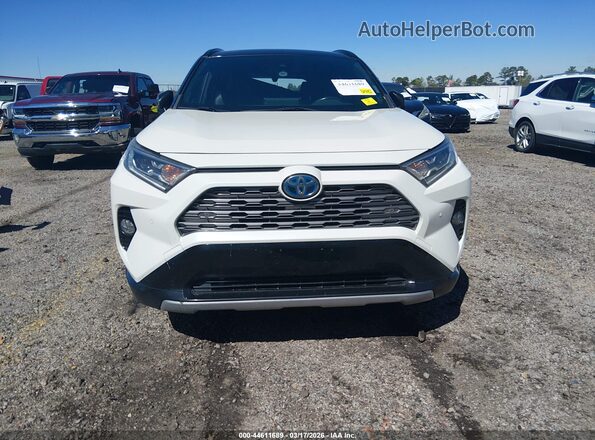 JTMEWRFV7LD536582 2020 TOYOTA RAV4 HYBRID White Սալոնի հետևի տեսք