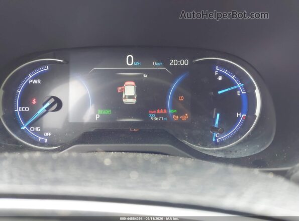 JTMEWRFV8KD521152 2019 TOYOTA RAV4 HYBRID Gray Вид задніх сидінь