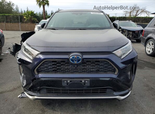 JTMFB3FV5MD072643 2021 TOYOTA RAV4 Blue Вид спереду