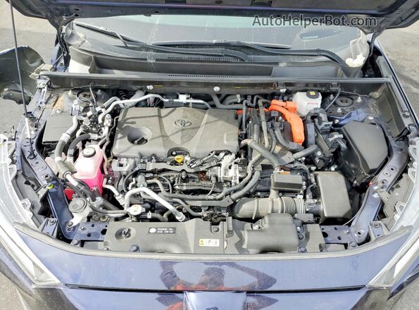 JTMFB3FV5MD072643 2021 TOYOTA RAV4 Blue Вид підкапотного простору