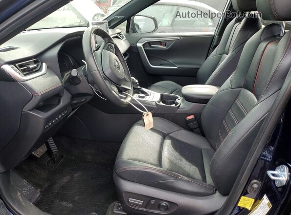 JTMFB3FV5MD072643 2021 TOYOTA RAV4 Blue Вид салону спереду