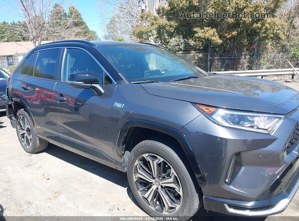 JTMFB3FV7MD057576 2021 TOYOTA RAV4 PRIME Gray Вид задньої частини салону