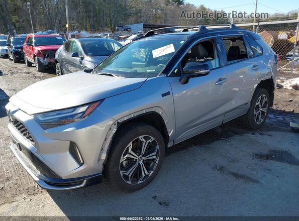 JTMFB3FV8RD207671 2024 TOYOTA RAV4 PRIME Silver წინა მარცხენა ხედი სამი მეოთხედიდან