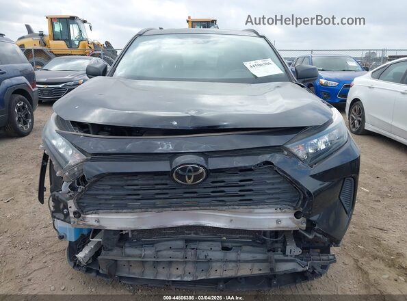 JTMH1RFV1KD507007 2019 TOYOTA LE Black Սալոնի հետևի տեսք