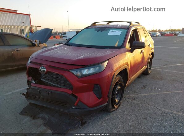 JTMH1RFV8KD015834 2019 TOYOTA LE Red Передня ліва чверть