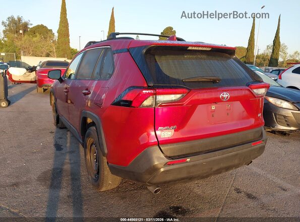 JTMH1RFV8KD015834 2019 TOYOTA LE Red Задня ліва чверть