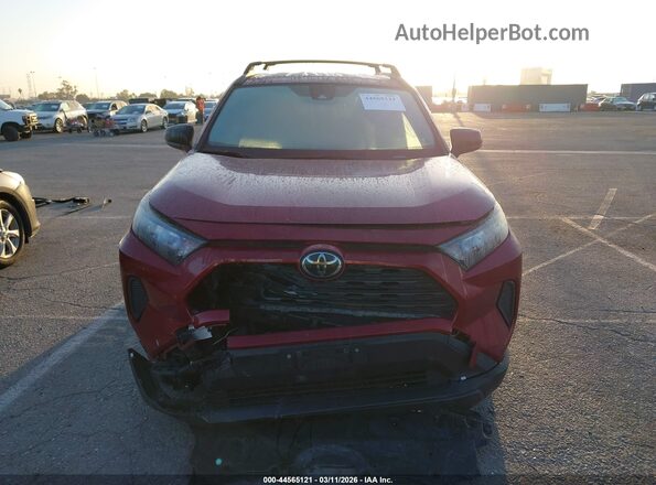 JTMH1RFV8KD015834 2019 TOYOTA LE Red Вид щитка приладів