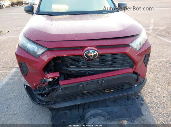 JTMH1RFV8KD015834 2019 TOYOTA LE Red Вид спереду