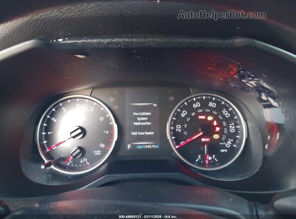 JTMH1RFV8KD015834 2019 TOYOTA LE Red Вид задніх сидінь