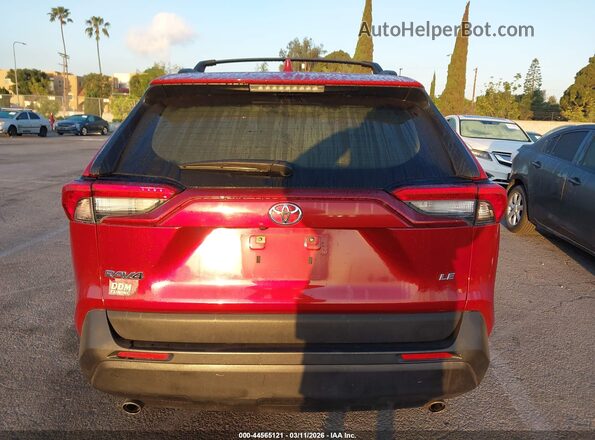 JTMH1RFV8KD015834 2019 TOYOTA LE Red 