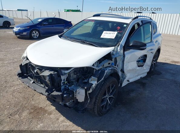 JTMJJREV6HD147194 2017 TOYOTA RAV4 HYBRID White Передня ліва чверть