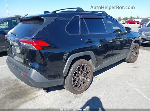 JTMK1RFV3KD017335 2019 TOYOTA LE Black Задня права чверть