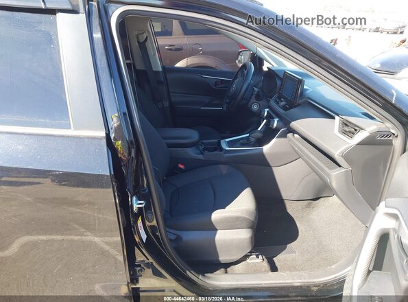 JTMK1RFV3KD017335 2019 TOYOTA LE Black Вид салону спереду