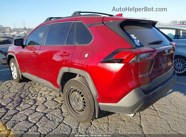 JTMK1RFV5KD040891 2019 TOYOTA LE Red 
