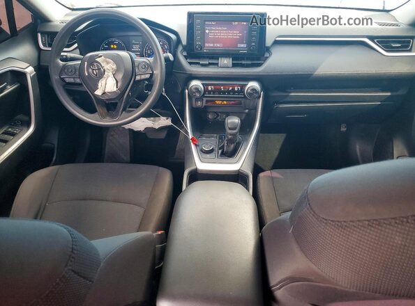 JTML6RFV8MD503373 2021 TOYOTA LE Синий Вид панели приборов