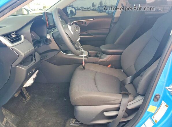 JTML6RFV8MD503373 2021 TOYOTA LE Синий Вид салона спереди