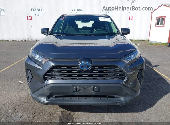 JTMLWRFV9KD013943 2019 TOYOTA LE Gray Widok zestawu wskaźników