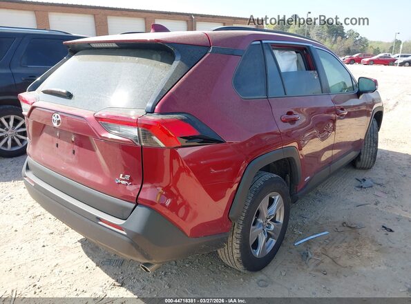 JTMMWRFV2SD299266 2025 TOYOTA LE Red Հետևի աջ
