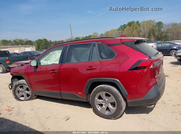 JTMMWRFV2SD299266 2025 TOYOTA LE Red Սալոնի 360 աստիճան տեսք