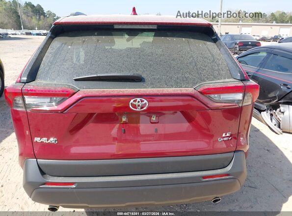 JTMMWRFV2SD299266 2025 TOYOTA LE Red 