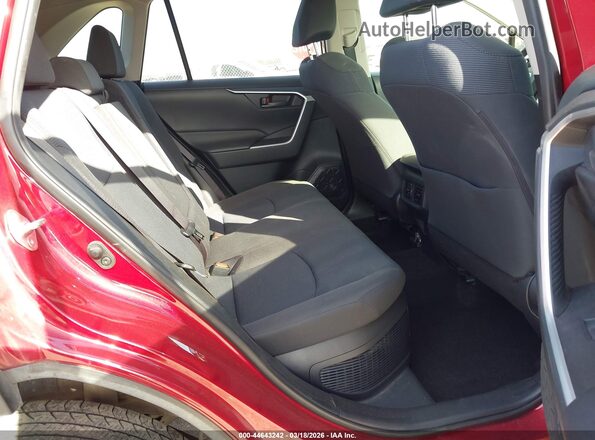 JTMMWRFV4KJ004556 2019 TOYOTA LE Red VIN კოდის სტიკერის ხედი