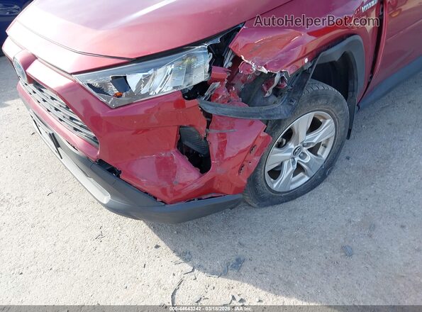 JTMMWRFV4KJ004556 2019 TOYOTA LE Red წინა ხედი