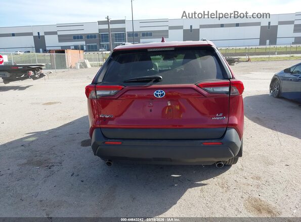 JTMMWRFV4KJ004556 2019 TOYOTA LE Red 