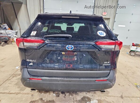 JTMR6RFV7MD012108 2021 TOYOTA LE Blue Հետևի տեսք