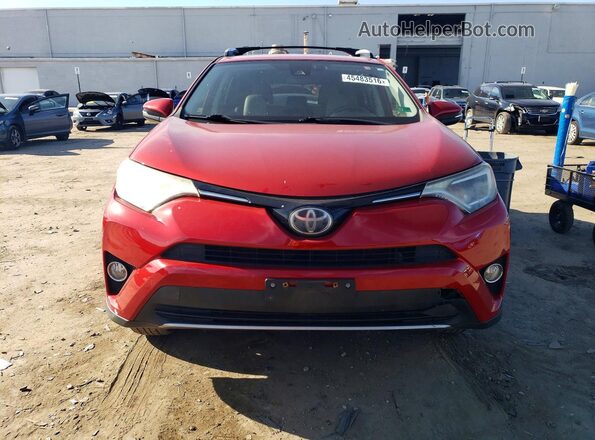 JTMRFREV6HJ132023 2017 TOYOTA LE Red Widok z przodu