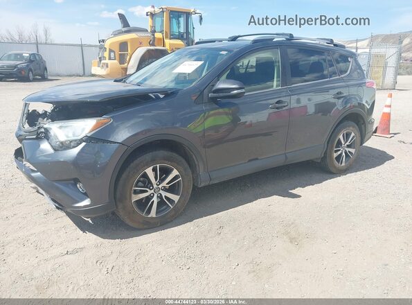 JTMRFREV6JD232787 2018 TOYOTA LE Gray Առջևի ձախ երեք քառորդ տեսարան