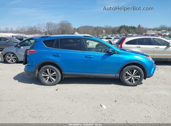 JTMRFREVXGD190066 2016 TOYOTA LE Blue Вид задньої частини салону