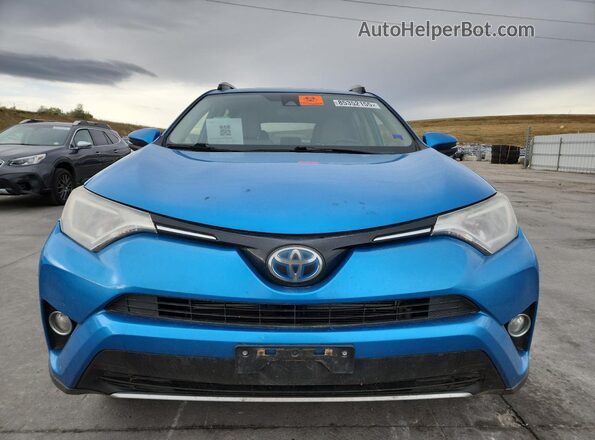 JTMRJREV2JD187989 2018 TOYOTA LE Blue Widok z przodu