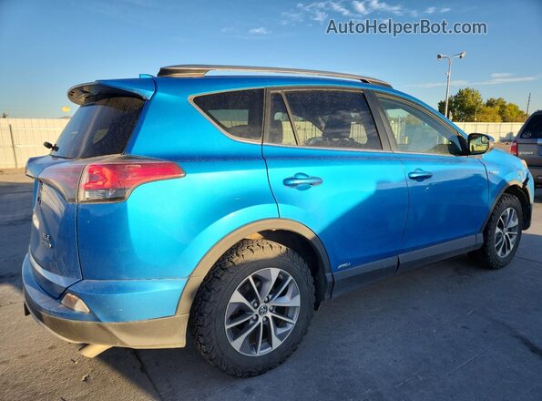 JTMRJREV2JD187989 2018 TOYOTA LE Blue Tył prawy