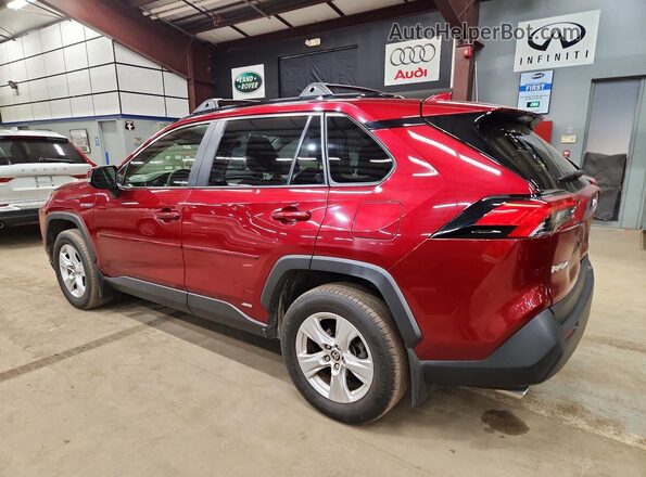 JTMRWRFV6MD133857 2021 TOYOTA LE Red 