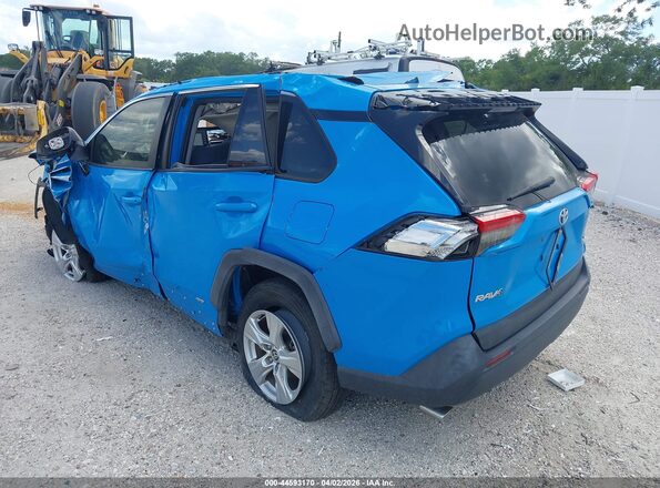 JTMRWRFV8LJ047692 2020 TOYOTA LE Blue Հետևի ձախ