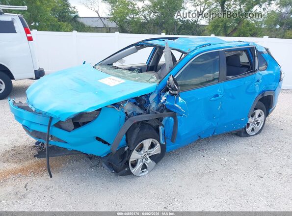 JTMRWRFV8LJ047692 2020 TOYOTA LE Blue Առջևի ձախ երեք քառորդ տեսարան