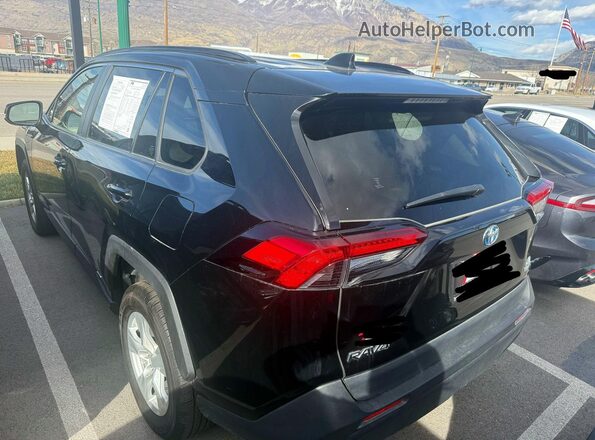 JTMRWRFVXMD559504 2021 TOYOTA LE Черный Задняя правая четверть