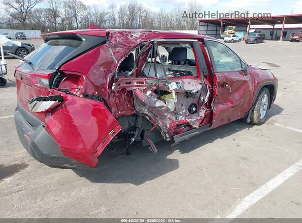 JTMW1RFV3LD052735 2020 TOYOTA LE Red უკანა მარჯვენა