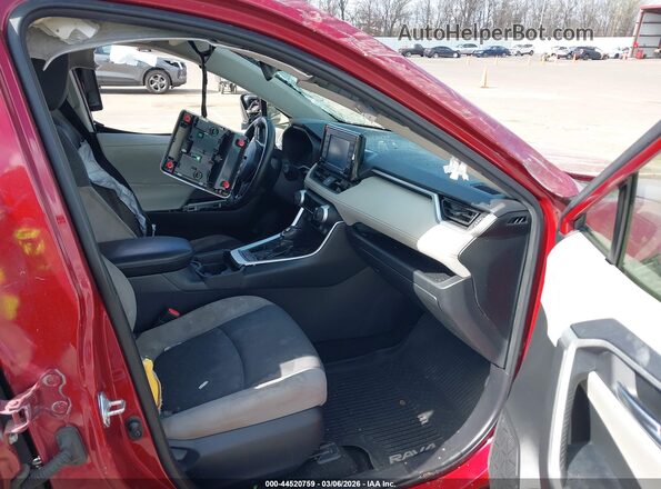 JTMW1RFV3LD052735 2020 TOYOTA LE Red წინა სალონის ხედი