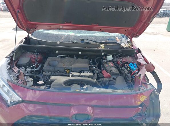 JTMW1RFV3LD052735 2020 TOYOTA LE Red უკანა ხედი