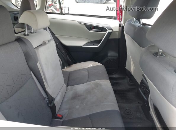 JTMW1RFV3LD052735 2020 TOYOTA LE Red VIN კოდის სტიკერის ხედი