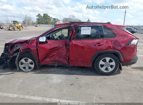 JTMW1RFV3LD052735 2020 TOYOTA LE Red უკანა სალონის ხედი