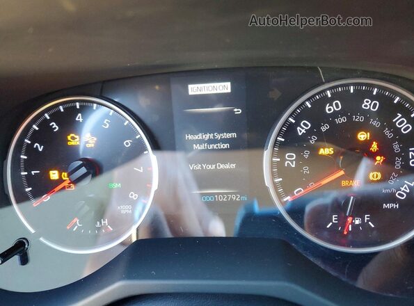 JTMW1RFV5KD033747 2019 TOYOTA RAV4 White 