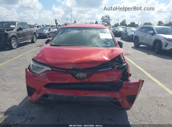 JTMZFREVXHJ120327 2017 TOYOTA LE Red Widok zestawu wskaźników