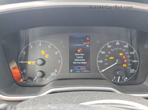 JTND4MBE2S3248687 2025 TOYOTA LL Gray Սարքավորումների վահանակի տեսք